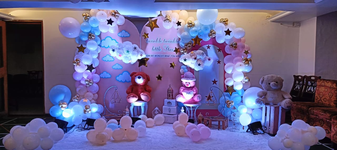 Baby Shower Decoration Pastel Backdrop
