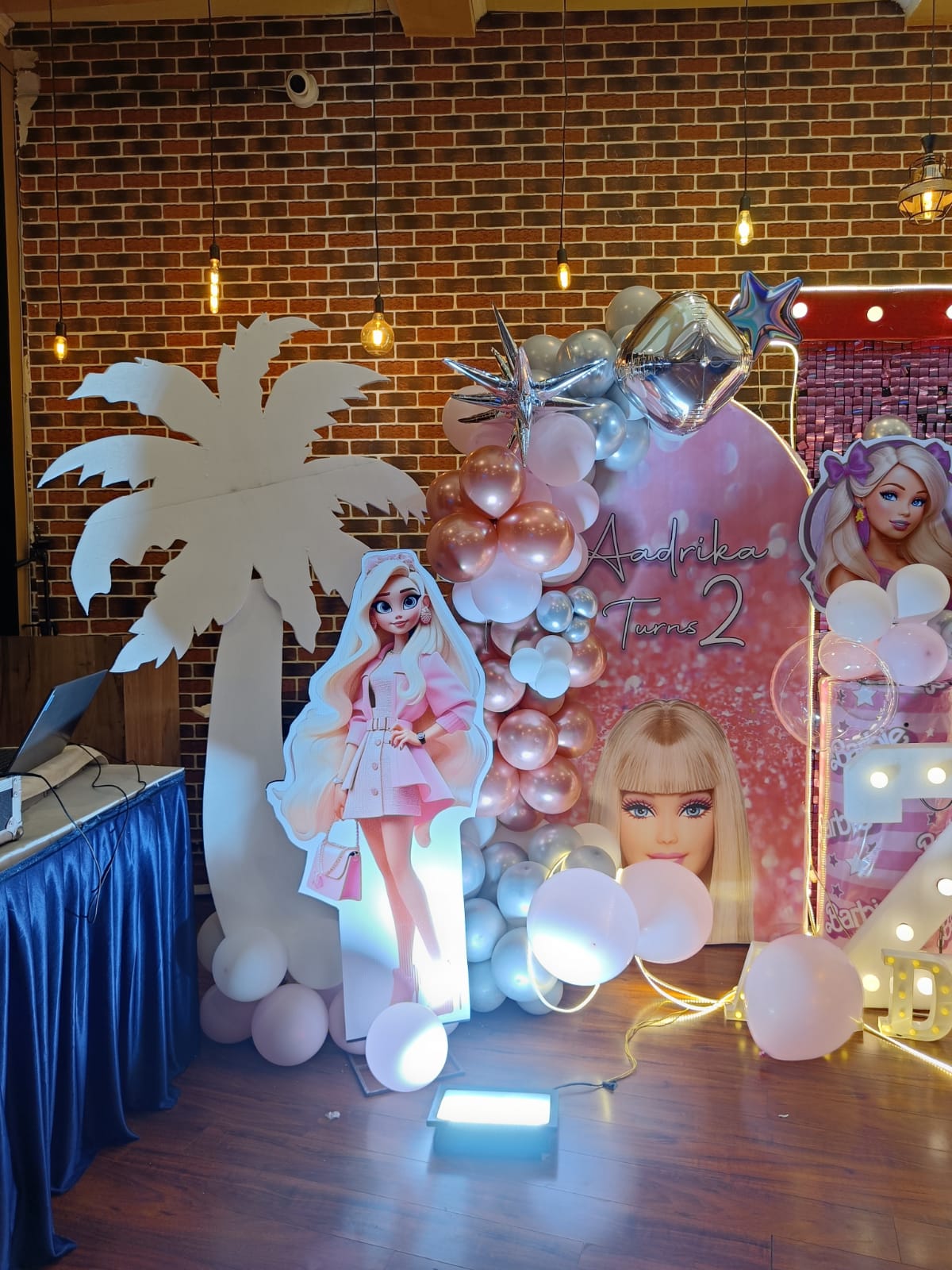 Barbie Glam Theme Luxury Birthday Decoration - PARTYFOXX