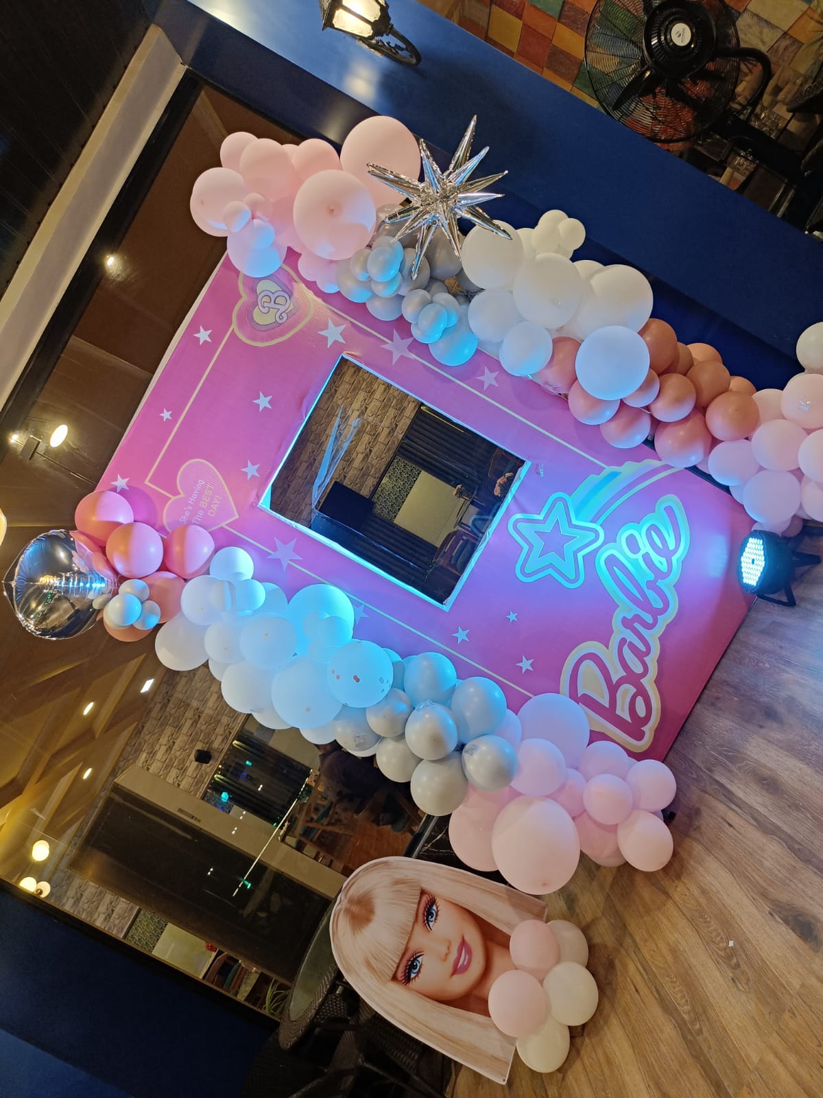 Barbie Glam Theme Luxury Birthday Decoration - PARTYFOXX