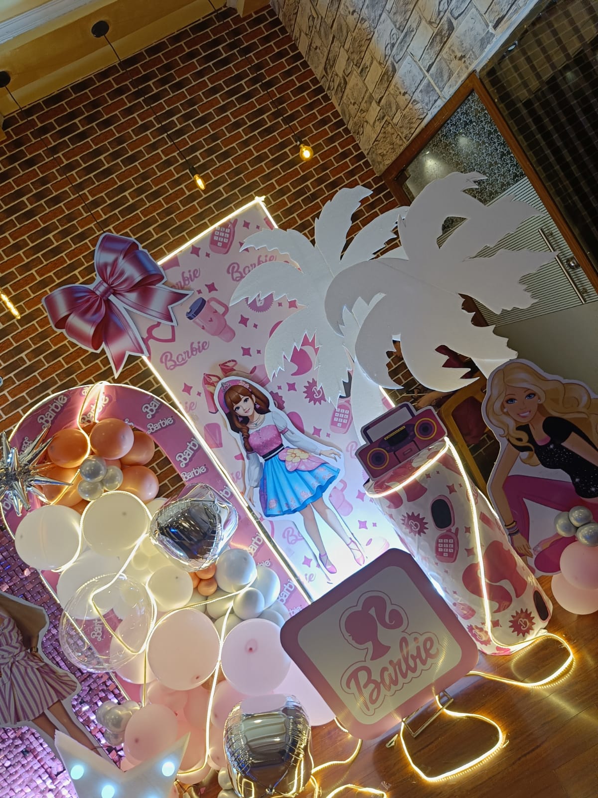 Barbie Glam Theme Luxury Birthday Decoration - PARTYFOXX
