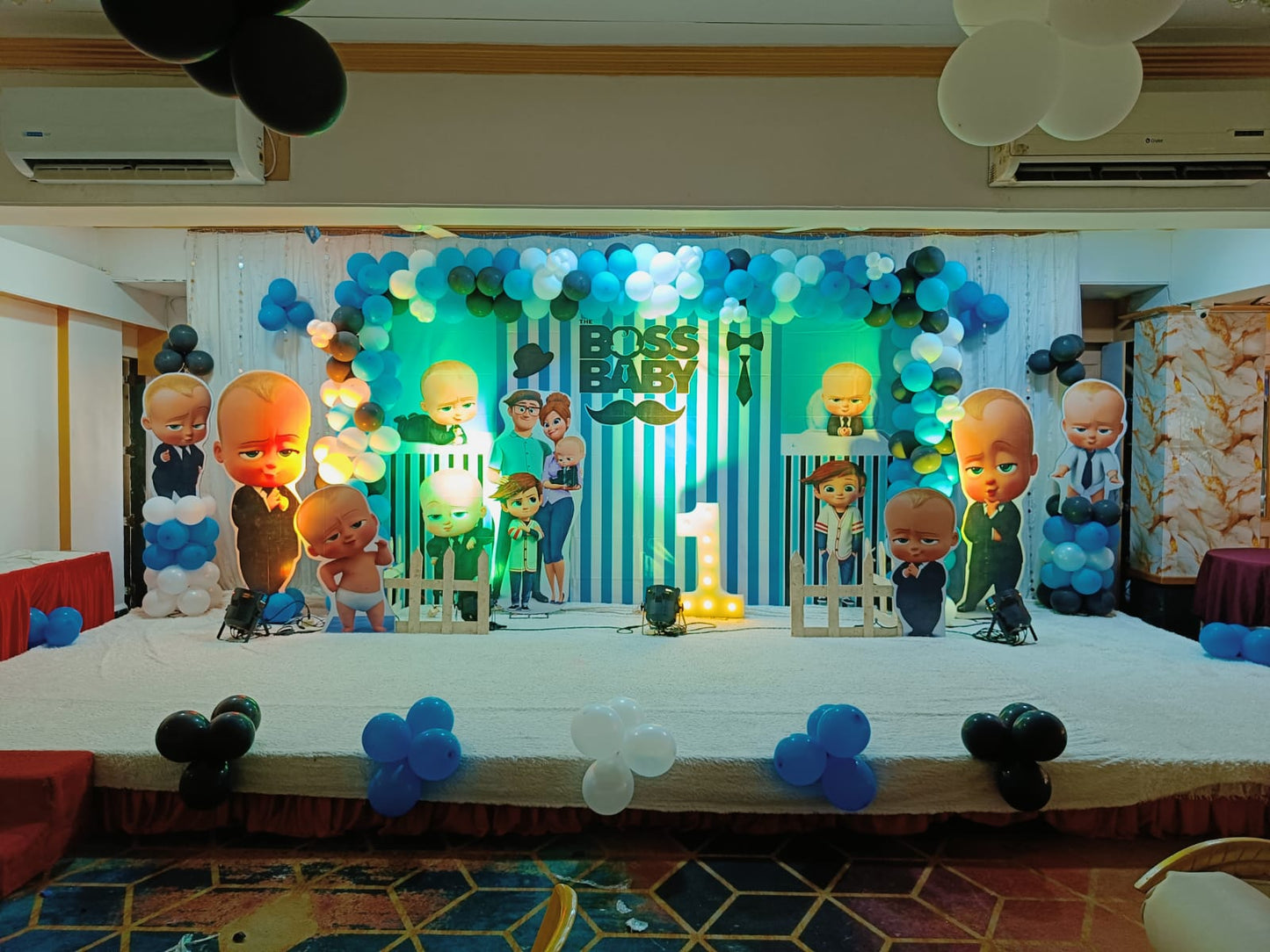 Boss Baby Theme Birthday Decoration for toddlers - PARTYFOXX