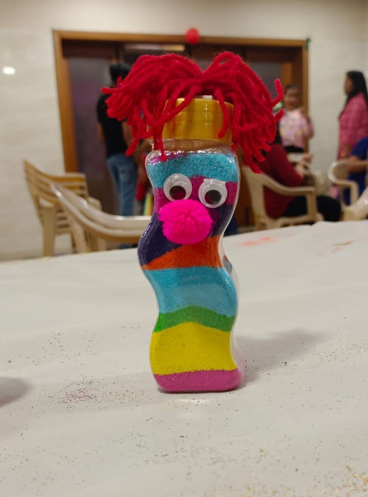 Bottle Sand Art Activity for Kids - PARTYFOXX