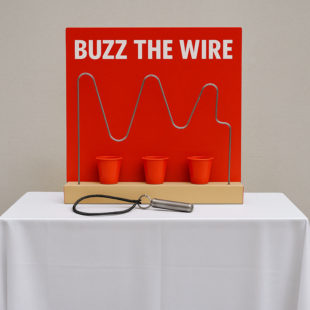 Buzz the Wire Game Stall - PARTYFOXX