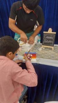 Canvas Painting Activity - PARTYFOXX