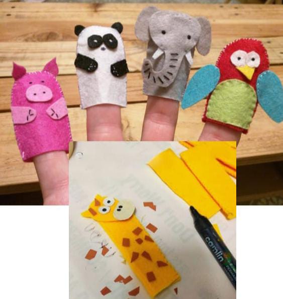 Finger Puppet Activity - PARTYFOXX