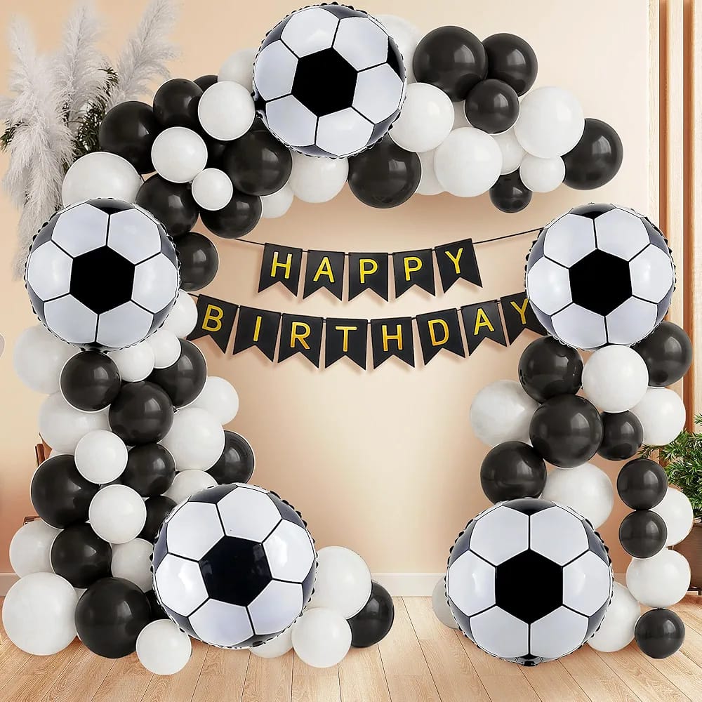 Birthday Decoration Kit — Football Theme - PARTYFOXX