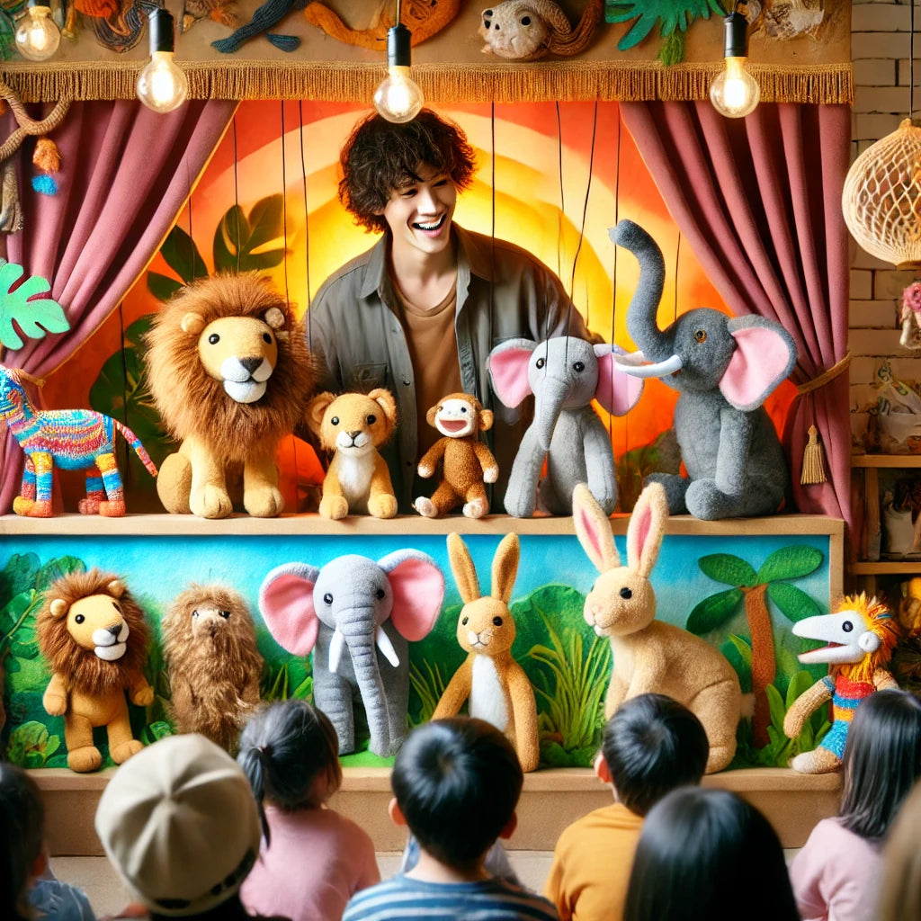Puppet Show for Kids' Birthday Parties and Events - PARTYFOXX