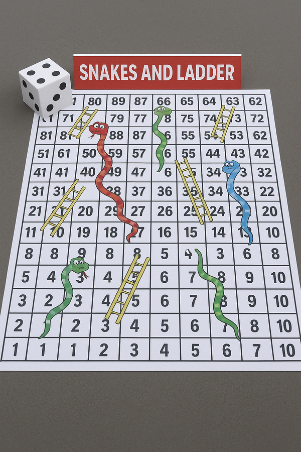 Snakes & Ladders Game Stall - PARTYFOXX