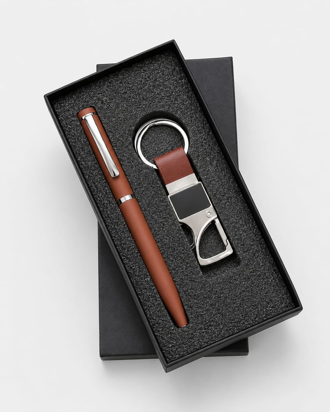 Premium Pen & Keychain Corporate Gift Set