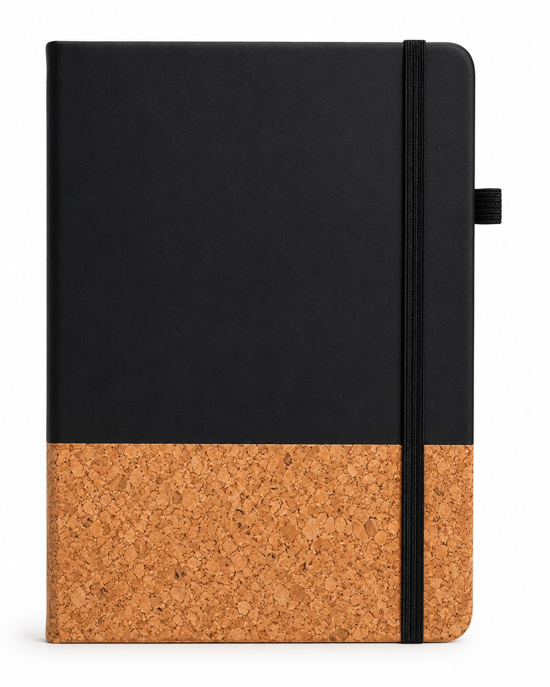 Premium Black Half-Cork Diary - PARTYFOXX