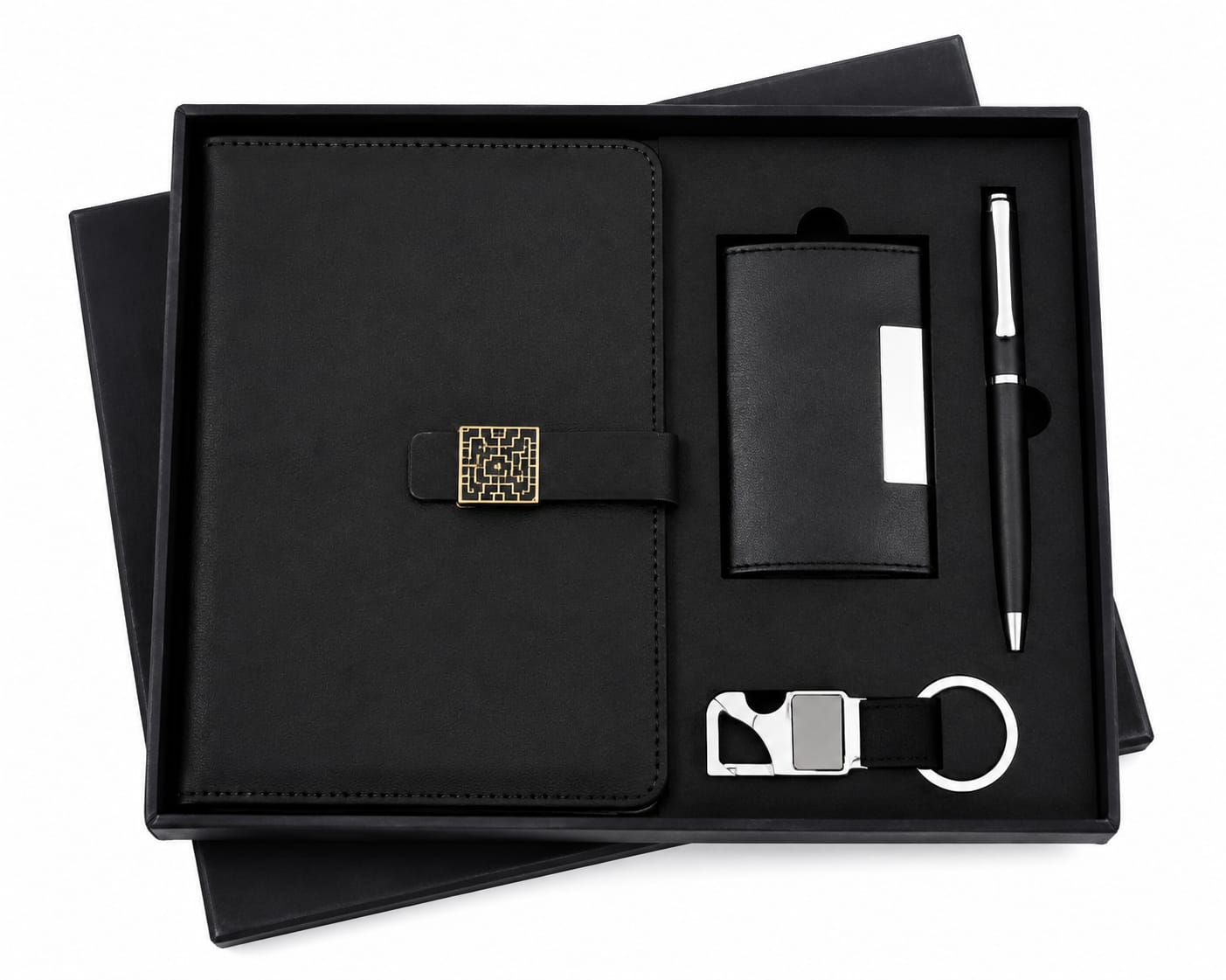 Cardholder & Jari Magnet Diary Corporate Gift Set