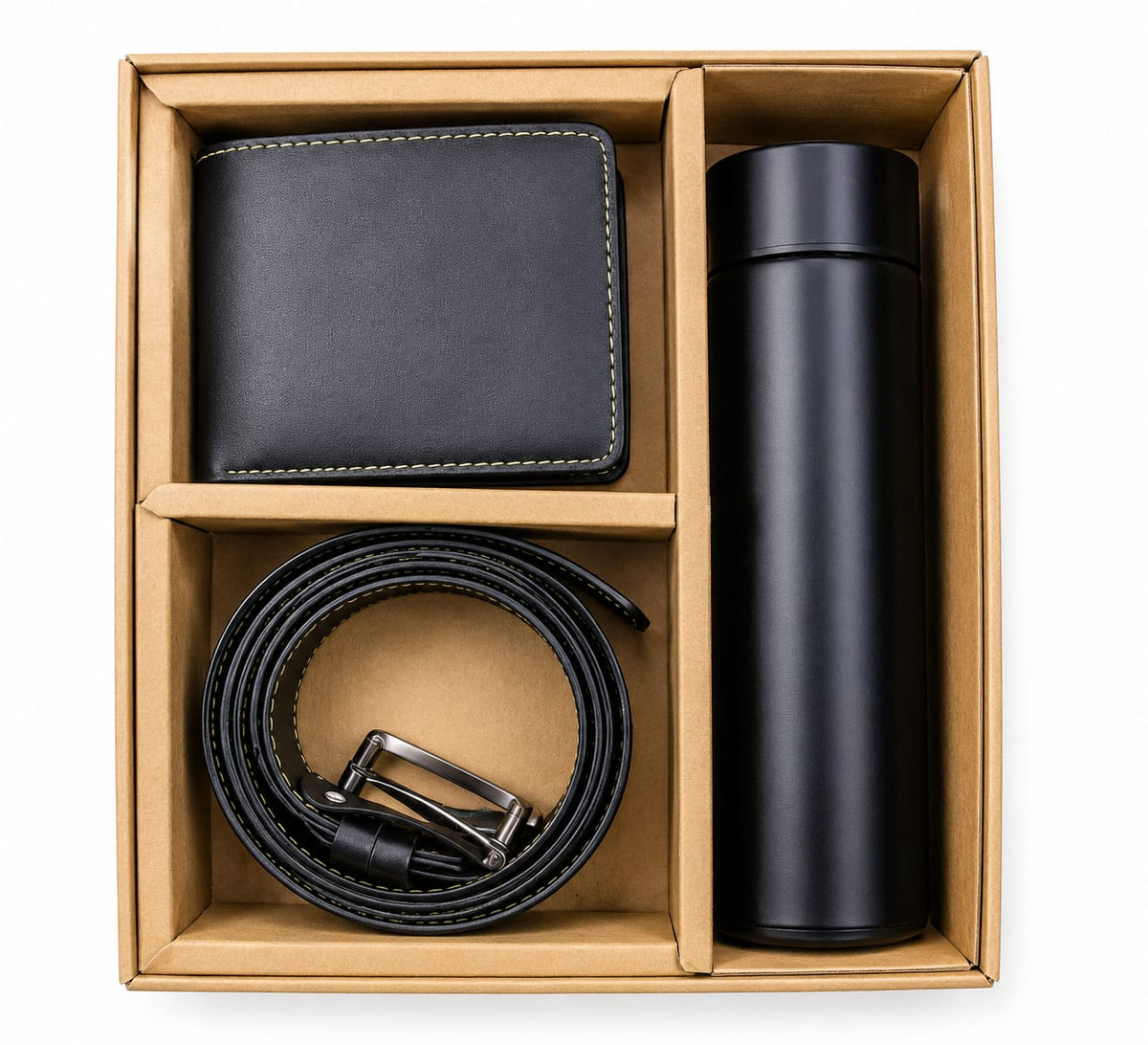 Belt, Purse & Bottle Corporate Gift Set - PARTYFOXX