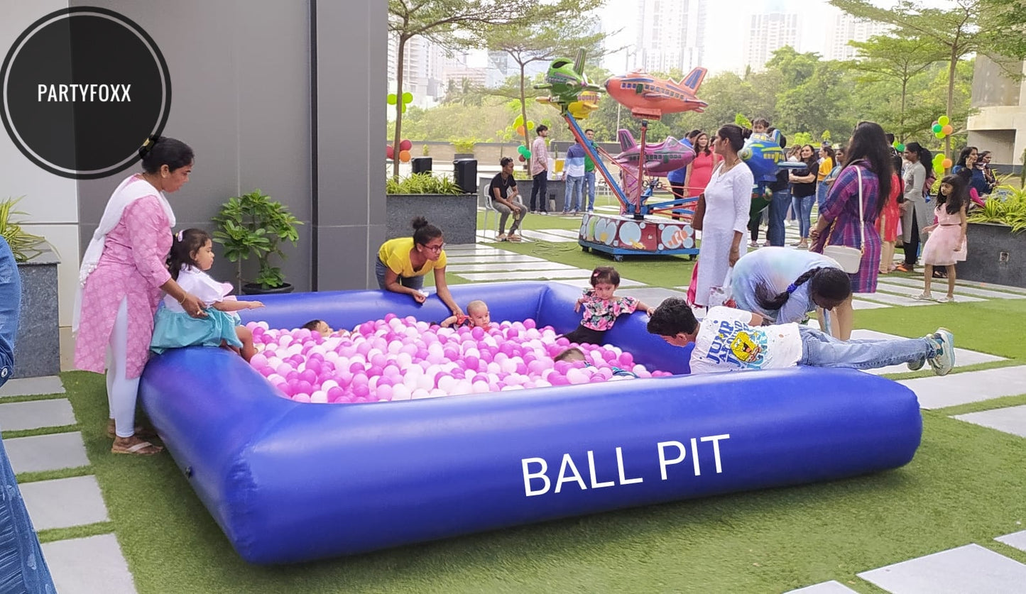 Ballpit Bouncy Inflatable for Kids - PARTYFOXX