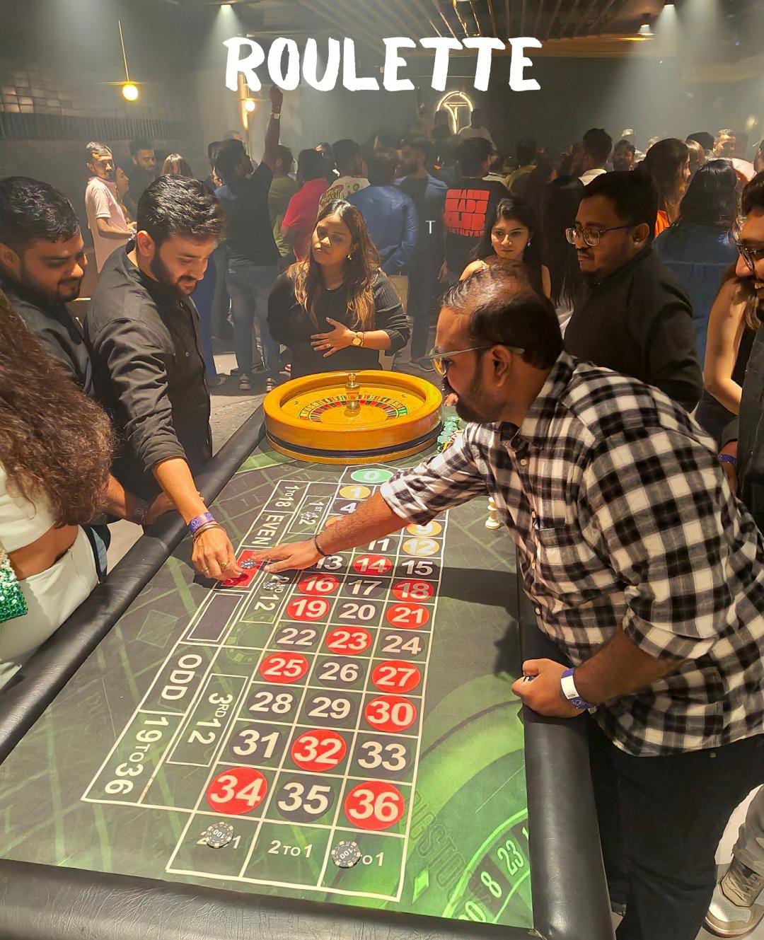 Casino Table Roulette for Parties & Events
