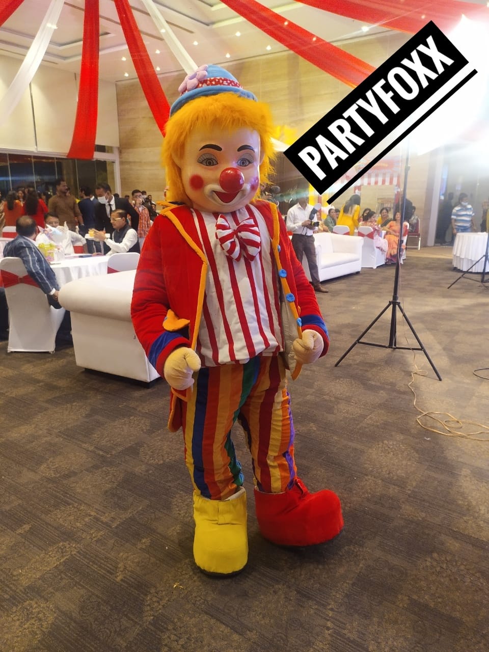 Clown Mascot for Parties & Events
