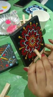 Dot Mandala Art Activity - PARTYFOXX