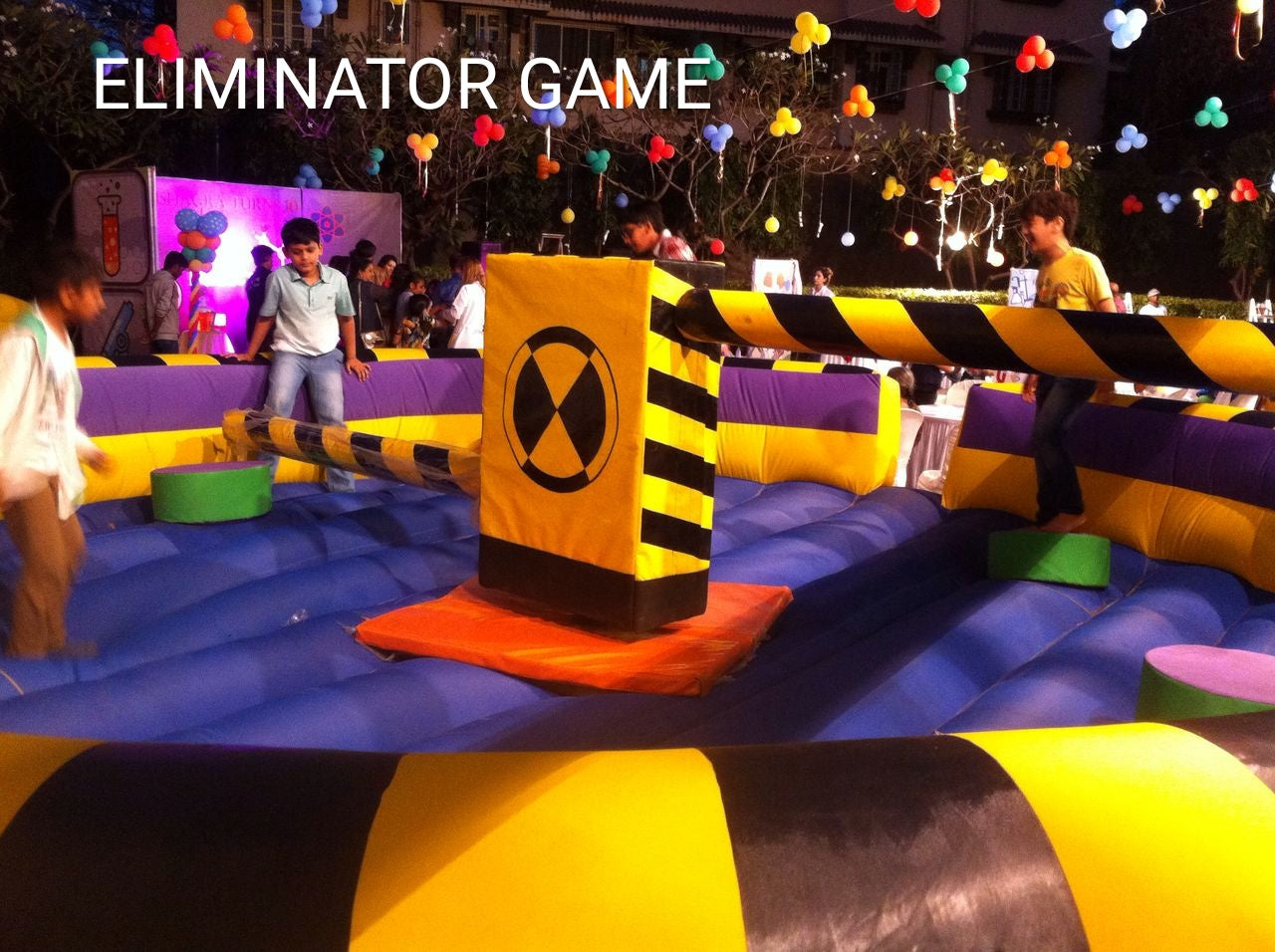 Bungee Eliminator Game Bouncy for Parties & Events - PARTYFOXX