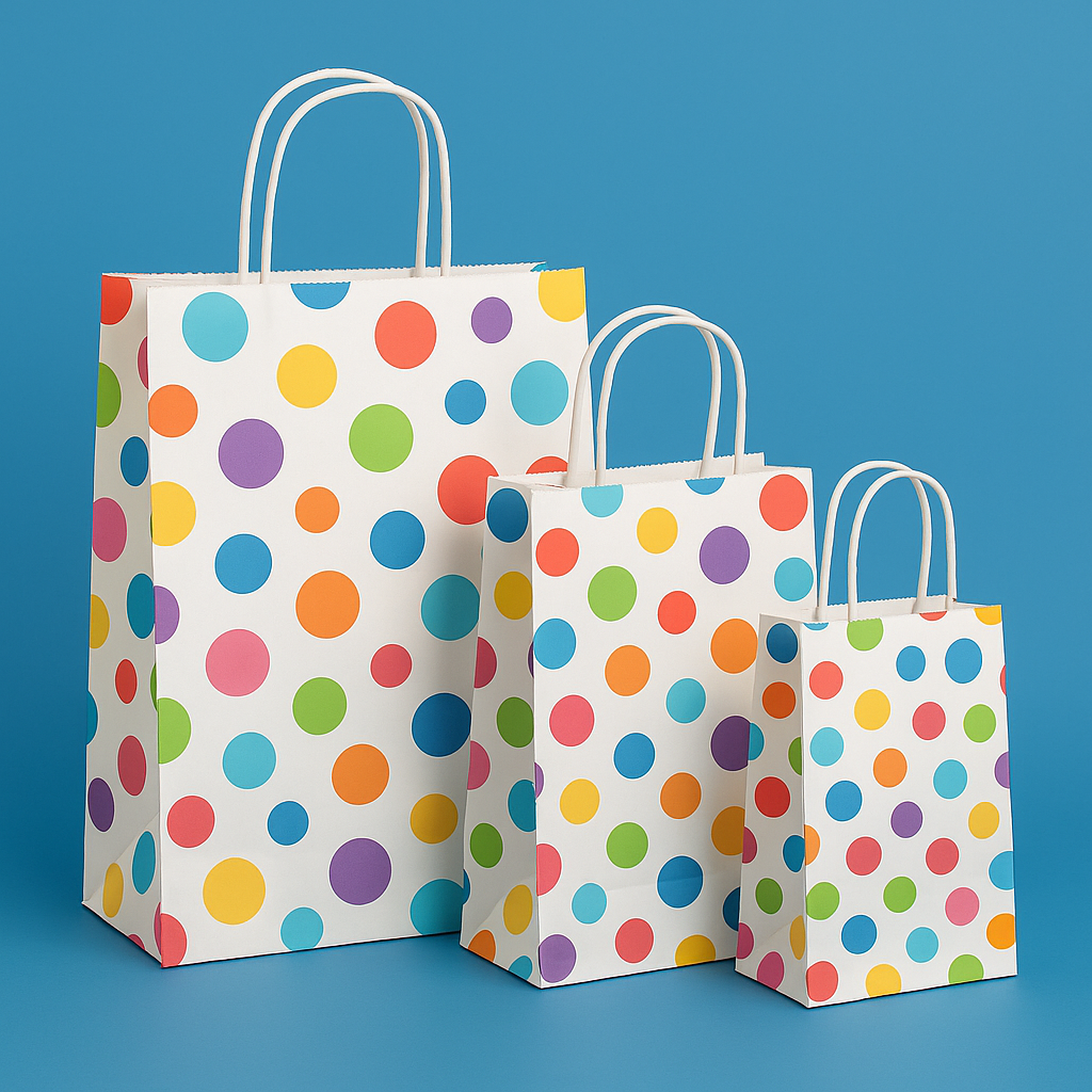 Carnival Theme Paper Carry Bags for Return Gifts