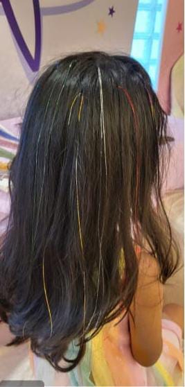 Customised Hair Tinsel Activity - PARTYFOXX