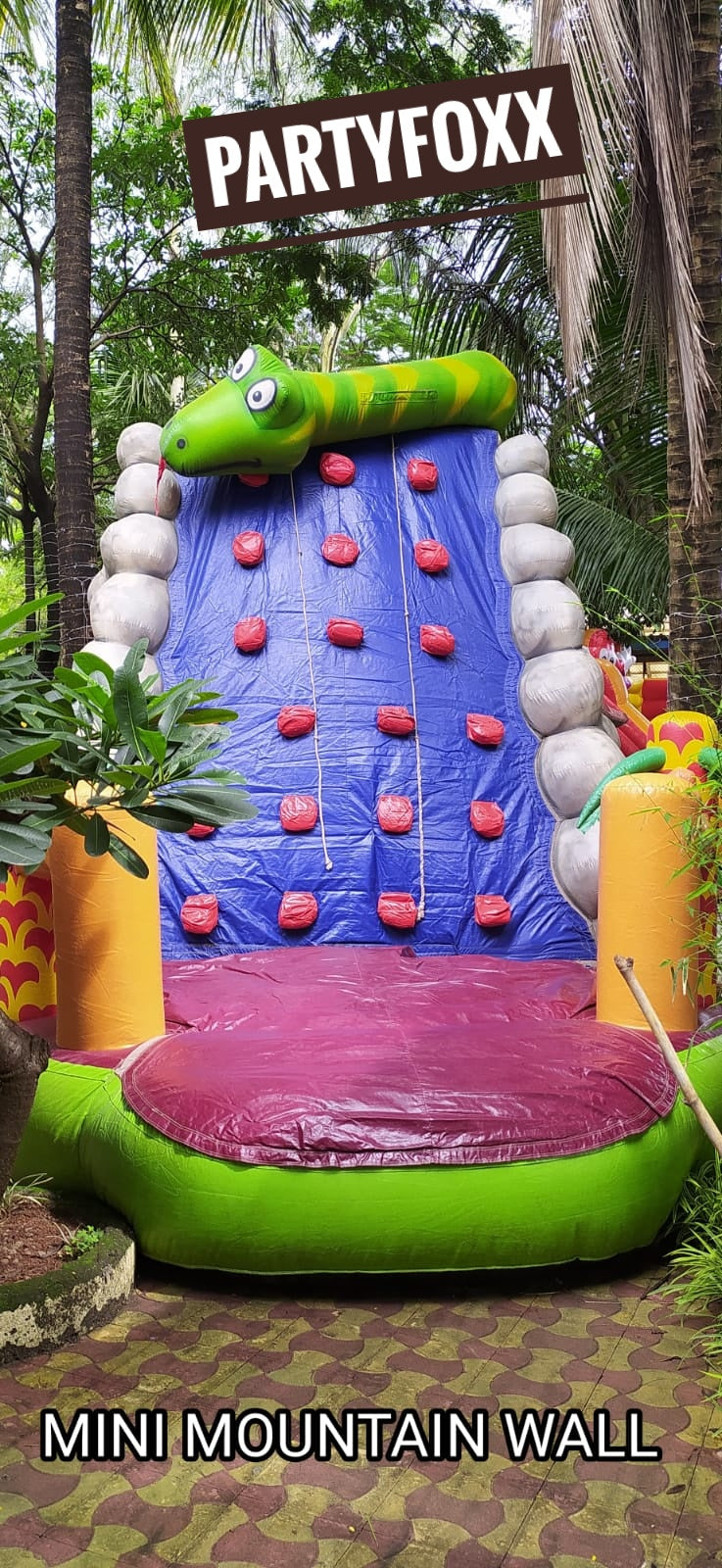 Rock Climbing Inflatable for Kids - PARTYFOXX