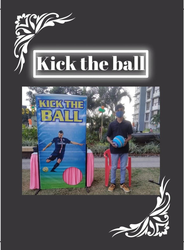 Kick the Ball Game Stall – PARTYFOXX Mumbai - PARTYFOXX