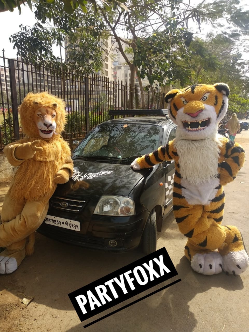 Lion & Tiger Mascots for Parties & Events