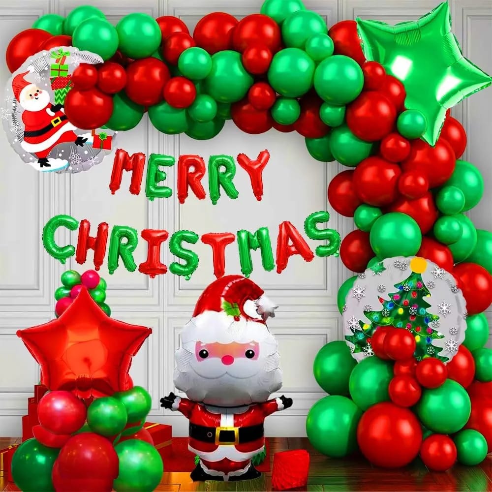 Birthday Decoration — Merry Christmas Theme - PARTYFOXX