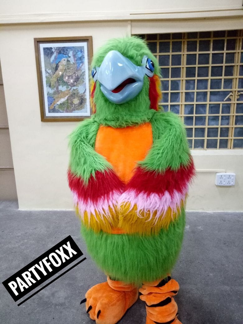 Parrot Mascot for Parties & Events