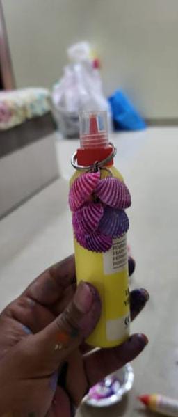 Shell Keychain Decoration Activity - PARTYFOXX