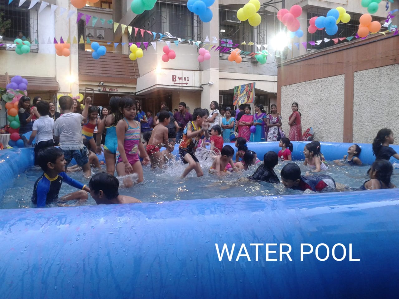 Inflatable Water Pool for Kids - PARTYFOXX