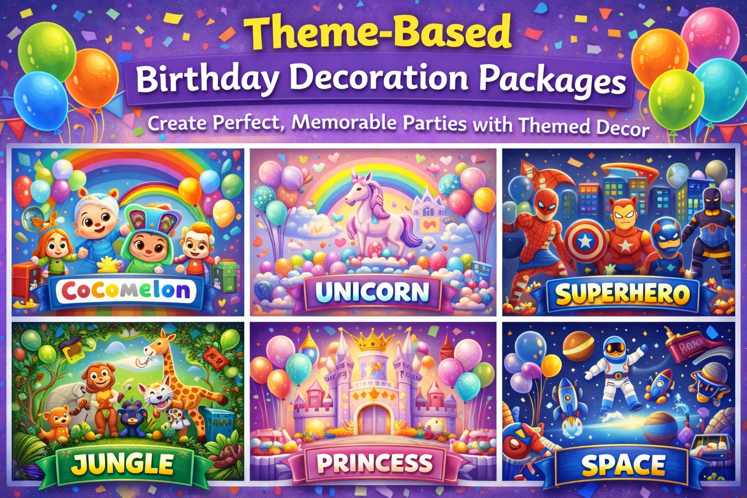 Theme-Based Birthday Decoration Packages Explained: A Complete Guide f ...