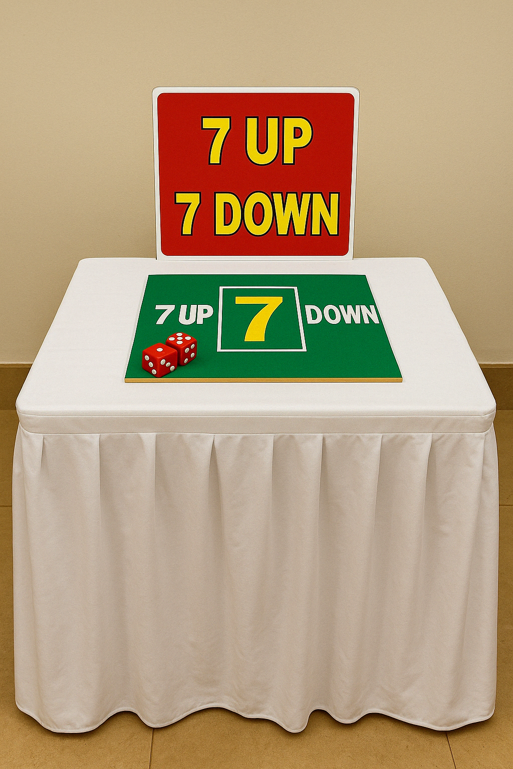 7 Up 7 Down Game Stall - PARTYFOXX 