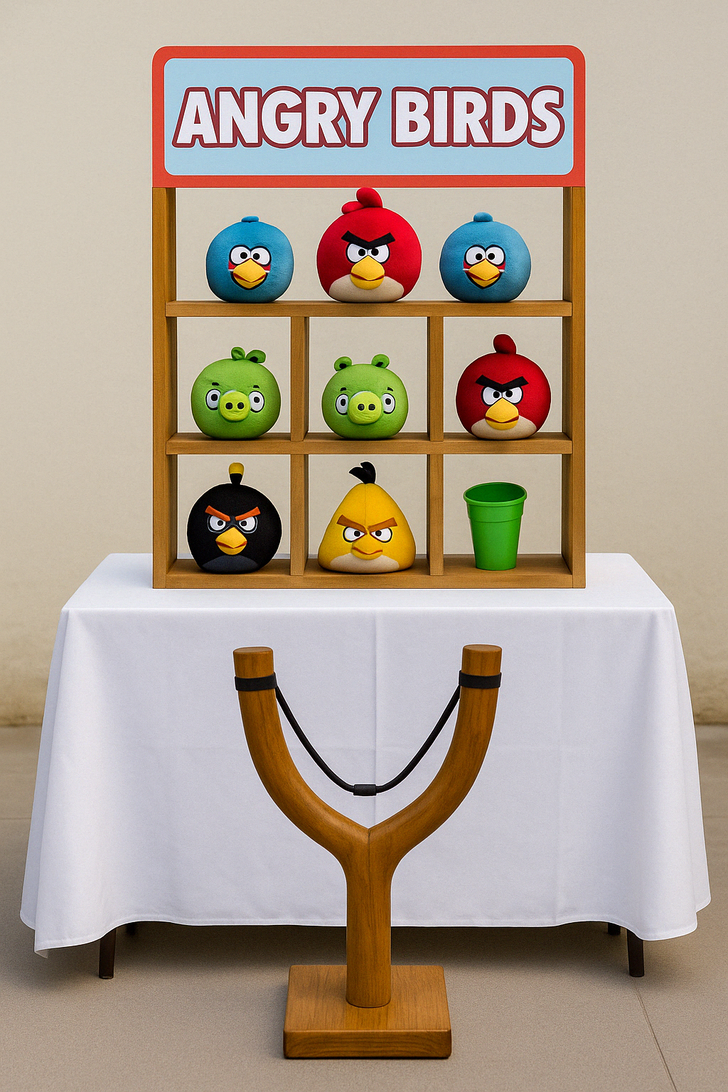 Angry Birds Game Stall - PARTYFOXX 