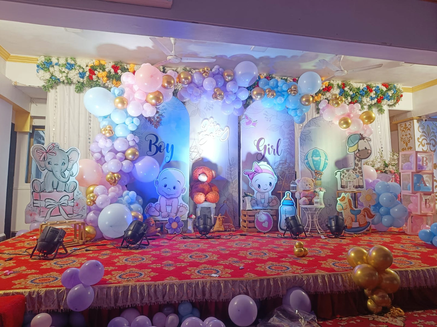 Boy or Girl? Baby Shower Theme Decoration - PARTYFOXX 