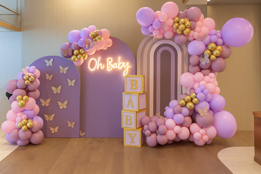Elegant Butterfly Theme Baby Shower Decoration - PARTYFOXX 