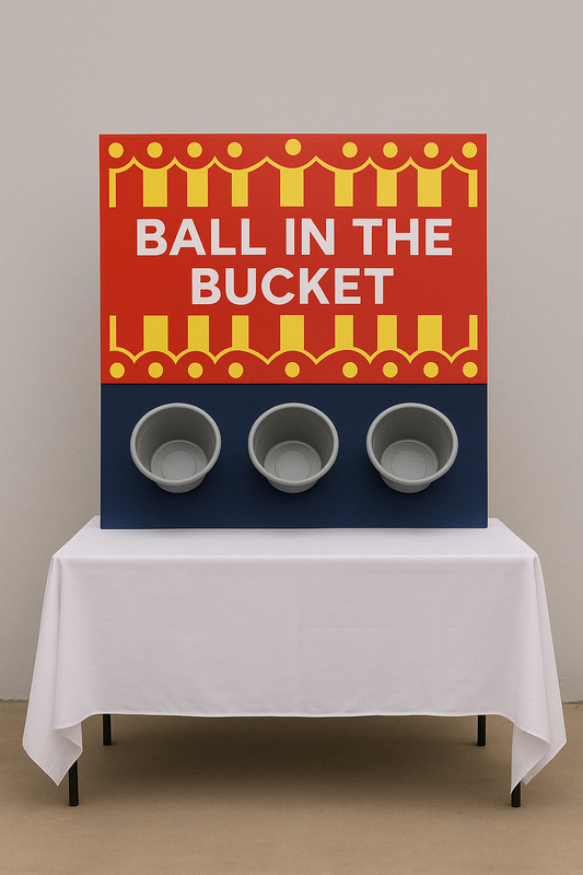 Ball in the Bucket Game Stall