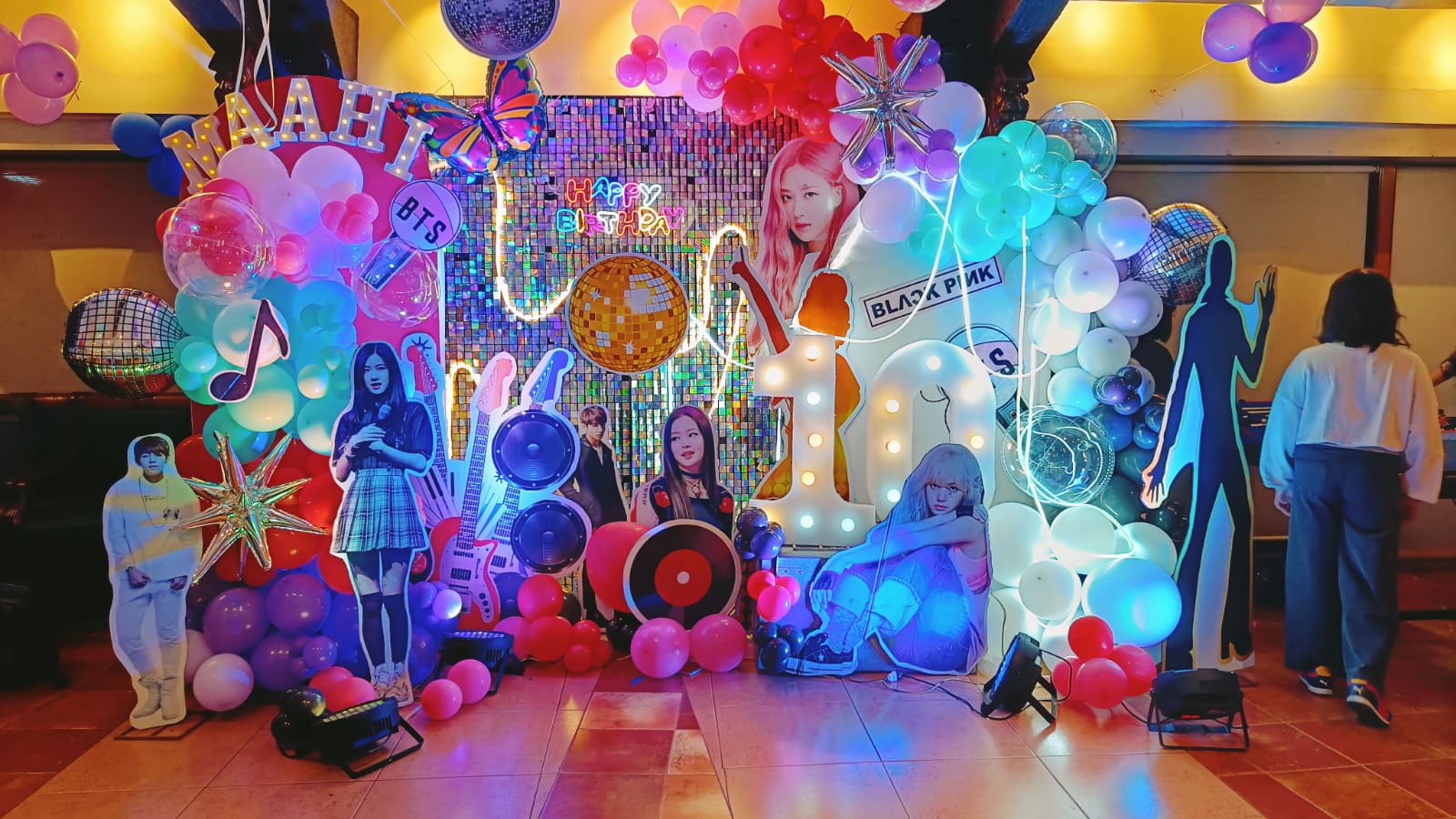 Blackpink Theme Birthday Decoration for girls - PARTYFOXX 