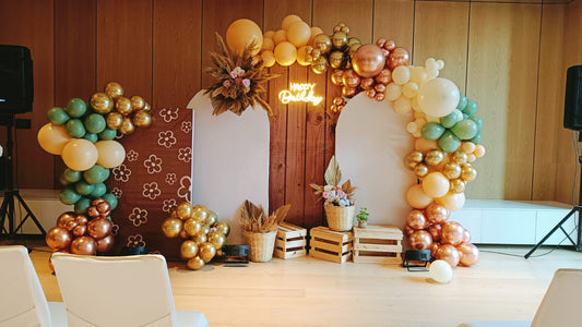 Boho Rustic Theme Birthday Decoration - PARTYFOXX 