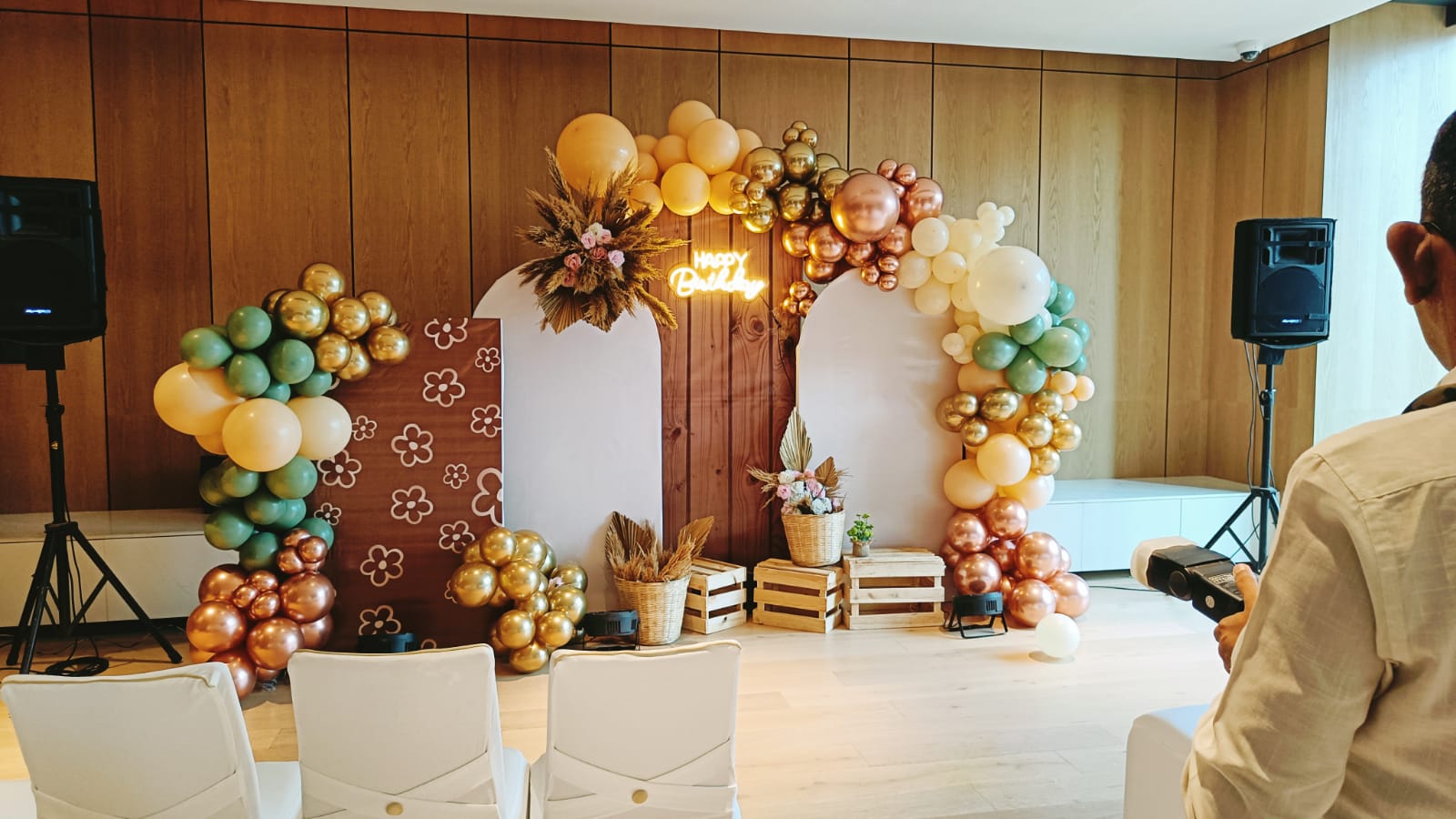 Boho Rustic Theme Birthday Decoration - PARTYFOXX 