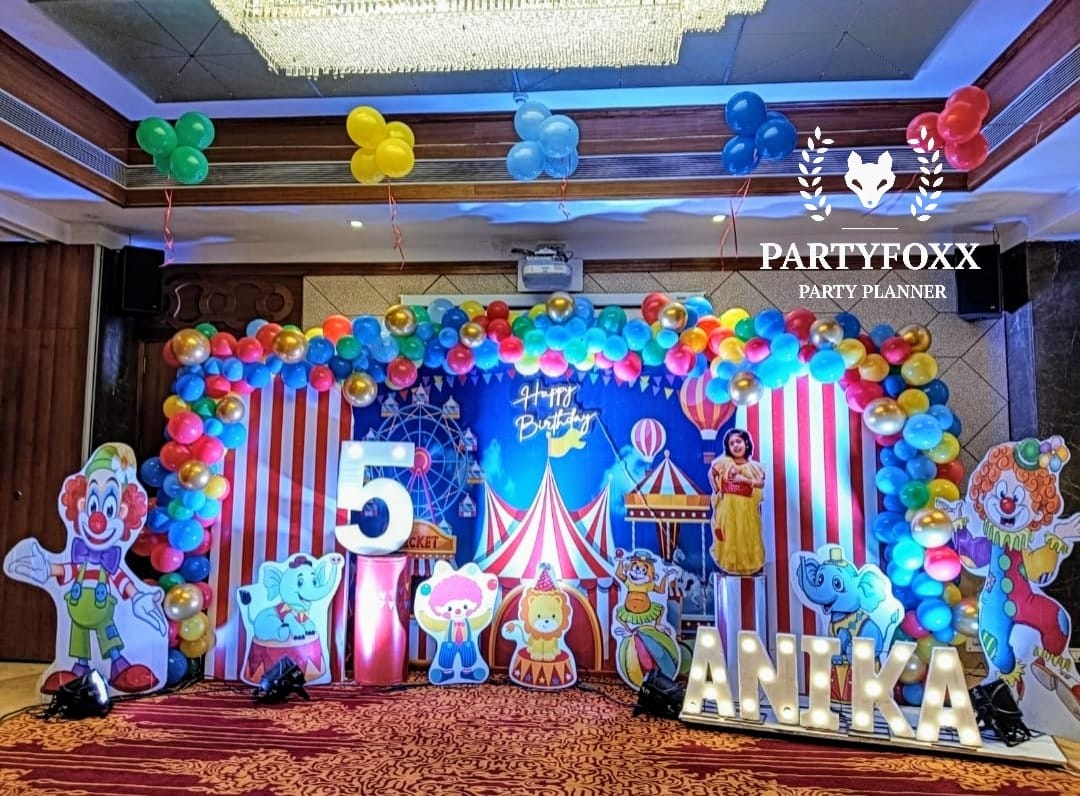 Carnival Theme Birthday Decoration - PARTYFOXX 