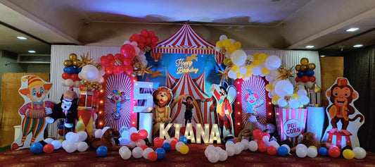 Circus Carnival Theme Birthday Decoration - PARTYFOXX 