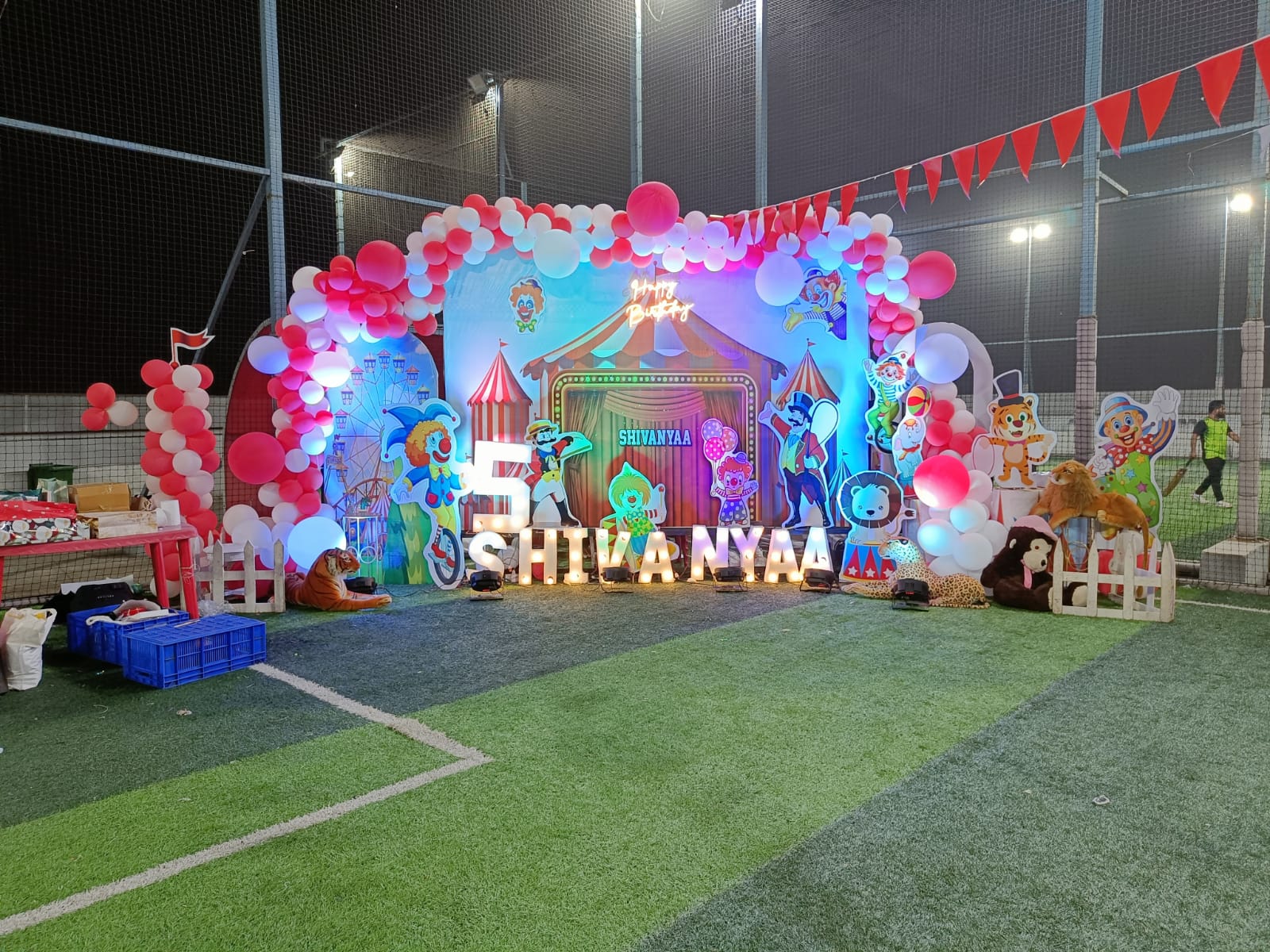 Circus Theme Birthday Decoration - PARTYFOXX 