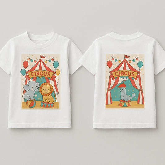 Custom Circus Theme Kids T-Shirts – Corporate Gifts