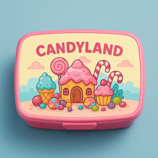 Custom Print Candyland Theme Tiffin Box – Kids Return Gifts