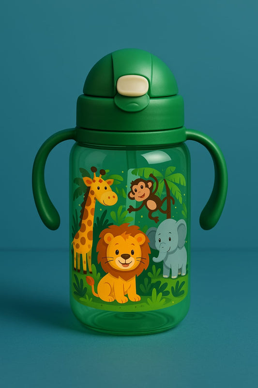 Custom Print Jungle Theme Water Bottle – Kids Return Gifts