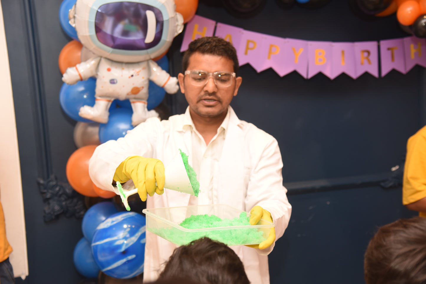 Science Show for Kids' Birthdays and Events