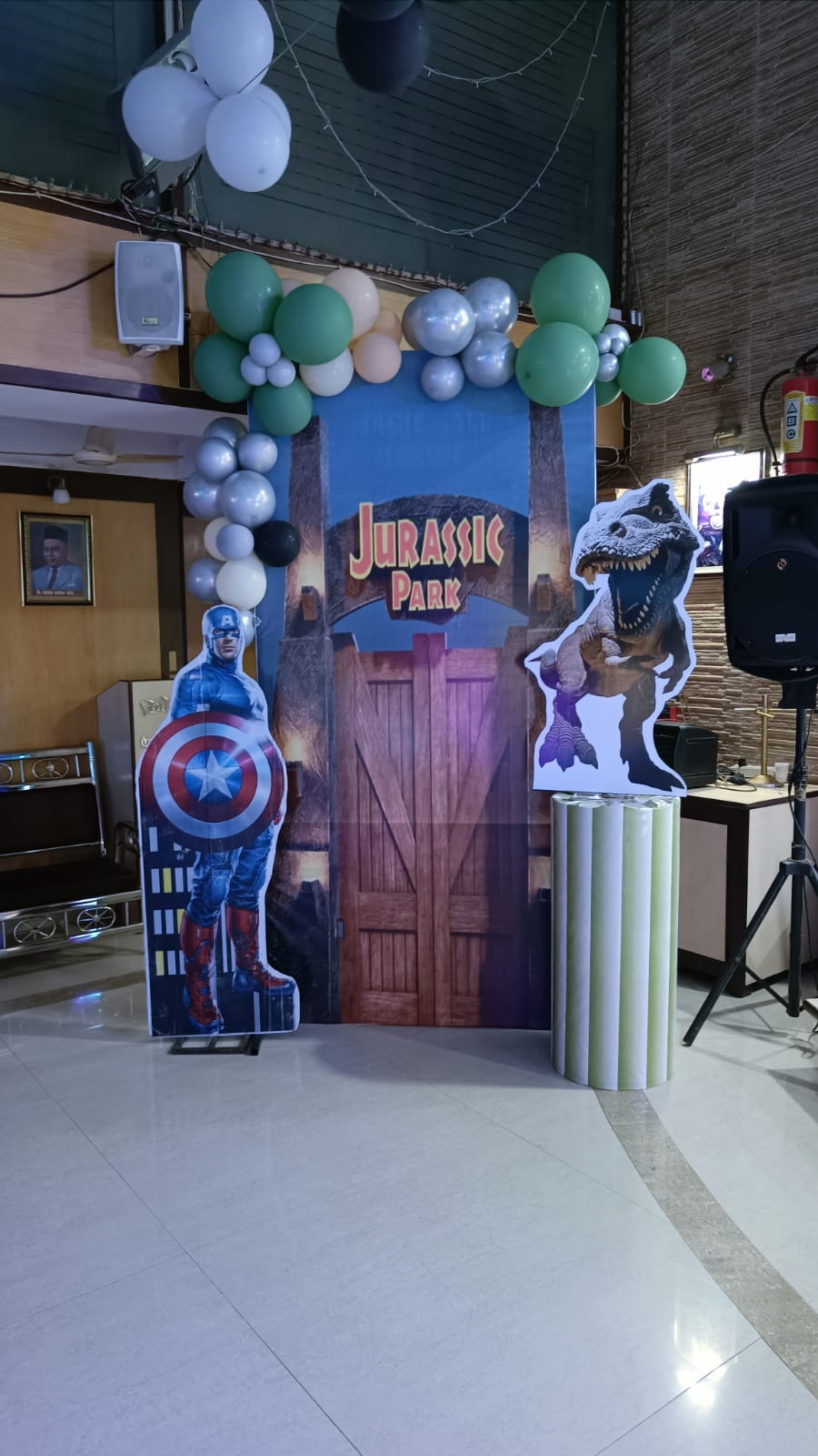 Jurassic World Theme Birthday Decoration - PARTYFOXX 