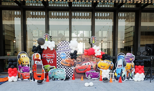 Disney Cars Racing Theme Birthday Decoration - PARTYFOXX 