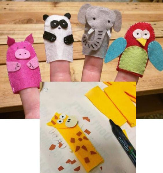 Finger Puppet Activity - PARTYFOXX 
