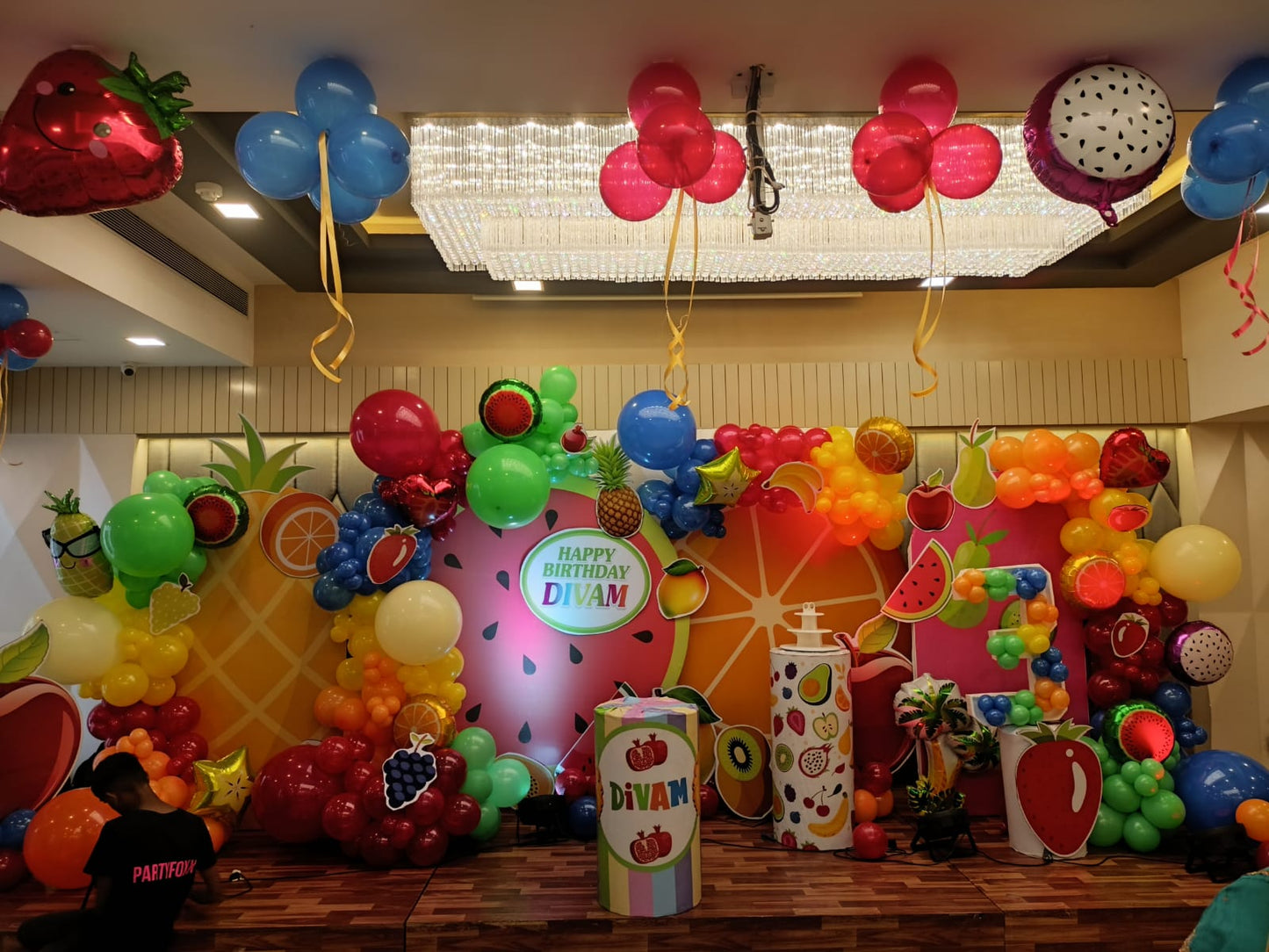 Fruit Theme Birthday Decoration for Kids - PARTYFOXX 